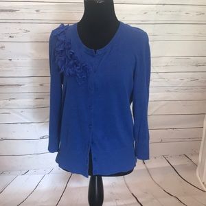 Jones New York lightweight 3/4 sleeve cardigan